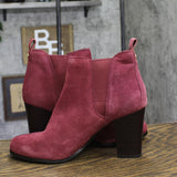 Michael Michael Kors Womens Evaline Pull-On Dress Booties Mulberry Purple 11M