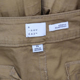 A New Day Women's High-Rise Pleat Front Shorts 83929688 Brown 14