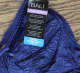 Bali Wire-Free Bra Double Support M-Frame Cushioned Flexible Fit In The Blue 36C