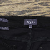 NYDJ Womens Plus Size Sheri Slim Jeans WNBBSS8518 Black 20W