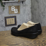 Lifestride Womens Goody Slip On Flats I7228M1 Black 7.5M
