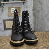 A New Day Womens Block Heel Tessa Winter Boots 88375332 Black 5M