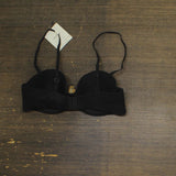 Calvin Klein Womens Perfectly Fit Lightly Lined Strapless Bra QF7537 Black 34C