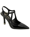 Kenneth Cole New York Womens ROMI Sling Pump Stiletto Heel KL22ROA01 Black 10M