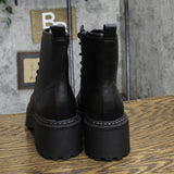 Wild Fable Womens Zea Combat Boots 87930208 Black 6.5M