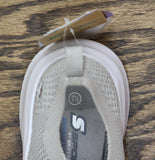 S Sport By Skechers Womens Resse 2.0 Elastic Gore Sneakers Light Gray 7.5M