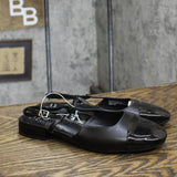 A New Day Womens Maxine Cap-toe Slingback Flats 90511222 Black 7M