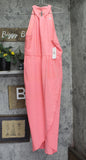 Julia Jordan Womens Knot-Neck Midi Halter Dress JJ38691 Melon Pink 14