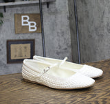 Dolce Vita Womens Reyes Pearl Ballet Flats REYES True White 9.5M