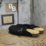 Goodfellow & Co Oswald Suede Clogs Slip On 94504668 Black 8M