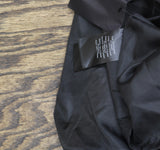 Donna Karan Petite Square-Neck Sequinned Button Down Belted Dress Black 8P