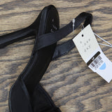 A New Day Womens Fleur Florette Slingback Heels 90972826 Black 7.5M