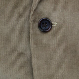 Stafford Mens Classic Fit Corduroy 2 Button Elbow Pad Suit Jacket Coat Brown 46R