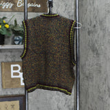 Arizona Jean Company Vintage Kids Boys Youth Knit Acrylic Dress Sweater Vest
