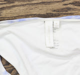 Jonathan Simkhai Womens Camila Tie Dye High Cut Bikini Bottom Swim Blue M