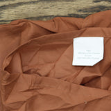 510 Design Porter Soft Wash Pleated 3-Piece Duvet Cover Set Clay Orange Queen