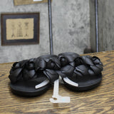Shade & Shore Womens Mallory Jelly Sandals 89395442 Black 8M