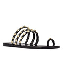 Nine West Women's CARTEE Slide Sandal WNCARTEE3 Black 8M