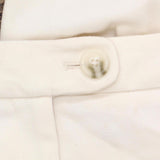 Karl Lagerfeld Paris Womens Straight-Leg Dress Pants G02PL489 Cream Off White 10