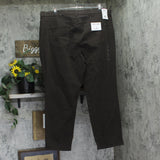 Gloria Vanderbilt Amanda Classic Straight Leg Jeans Coffee Roast Brown 24W