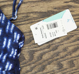 Swim Solutions Printed Tummy-Control One Piece Swimsuit Shibori Blue Multi 10