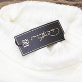 DG2 Womens Turtleneck Flare Sleeve Sweater 700391 Ivory Off White S