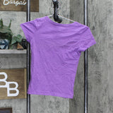 Disney Pixar Lightyear SOX Girls Short Sleeve Tee Shirt Purple M