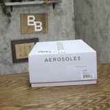 Aerosoles Dual-Strap Heeled Sandal with Buckle DOVE Natural Brown 8.5M