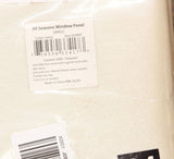 Elrene Energy Efficient Room Darkening Window Panel Ivory Off White 52x84