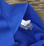 Siena Womens Square-Neck Sleeveless Dress SASR1056 Sapphire Blue 8