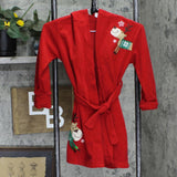 Babies R Us Toddler Boys Holiday Christmas Reindeer Robe 167053ce9f1826 Red 5T
