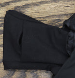 A New Day Winter Hooded Ripstop Mitten Cuff Belted Duvet Puffer Coat Black L