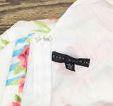 City Studio Juniors Floral-Print Fit & Flare Dress Blue Multi 5