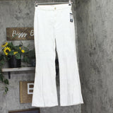 Guess Eco Amanda Extra Flare Seamed Jeans W5GA1QD5N71 Calipso White 30x31