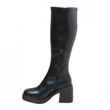 Wild Fable Womens Azzahya Tall Stretch Boots with Memory Foam Insole Black 8M