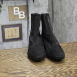 A New Day Mesh Block Heel Mid-Calf Booties with Memory Foam 94568456 Black 7M