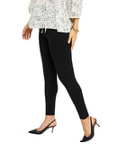 Mama Prima by Motherhood Maternity Ponte Maternity Postpartum Leggings Black L
