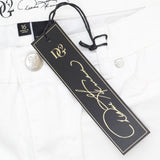 DG2 Womens Classic Stretch Skinny Jean 686743 Ivory White 16