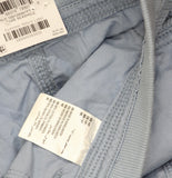 Style & Co Womens Petite Utility Bungee-Hem Capri Pants Seashell Blue 14P
