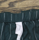 Auden Striped Flannel Pajama Pants 94634561 Green S