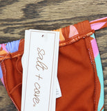Salt + Cove Juniors Sweetheart Bralette Bikini Swim Top 807140 Blue Multi XS