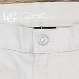 DG2 Womnes Classic Stretch Artwork Printed Jeans 728914 Khaki Camo Brown 14 Tall