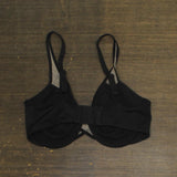 Paramour Cushioned Comfort Unlined Minimizer Underwire Bra Black / Almond 36B