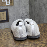 Isotoner Womens Quilted Microterry Slippers 96076 Light Gray L (8.5-9)