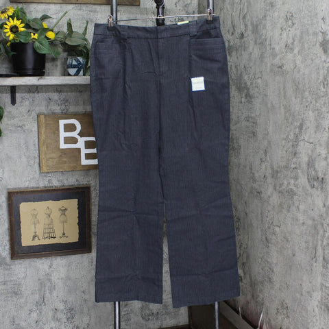 Dockers Womens Vintage Rachael Favorite Fit Bootcut Dress Pants Black 14 Med