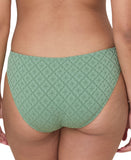 Andie Womens Low Waist Classic Bikini Swim Bottom AB530 Eucalyptus Green XL