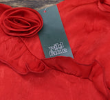 Wild Fable Womens Rosette Mini Babydoll Holiday Dress 91907817 Red 2XS