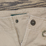 Lauren Ralph Lauren Womens Stretch Khaki Snap Front Pants 166a89cffc9290 Brown 2