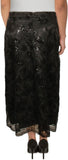 Anne Klein Womens Sequined Midi A-Line Skirt 10855505