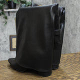 A New Day Womens Tambra Fold Over Tall Boots 90975074 Black 7.5M